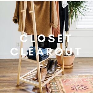 👉🏼 Closet clear out✨